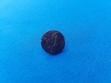 American War of 1812 Infantry Cuff Button Cast Pewter Dug - 1 of 6
