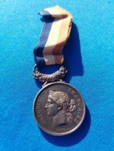 French Medal of Honor w/Ribbon Circa 1866 Named - 1 of 6