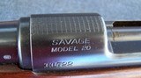 Savage model 20/26 250-3000 bolt action rifle - 21 of 22