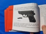 Walther Manual Pre War PP/PPK "Die Neuen Polizei-Pistolen" Circa 1935 - 6 of 14