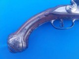 Bavarian Flintlock Pistols ca. 1750 w/holster C. Gottlieb Bonni - 4 of 19