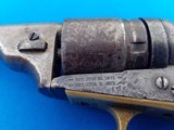 Colt 3 1/2 Inch Round Cartridge Barrel Revolver 38 Rim Fire - 3 of 10