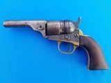 Colt 3 1/2 Inch Round Cartridge Barrel Revolver 38 Rim Fire - 1 of 10