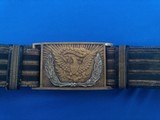Civil War 1851 Officers Belt Plate w/belt - 2 of 11
