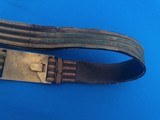 Civil War 1851 Officers Belt Plate w/belt - 11 of 11
