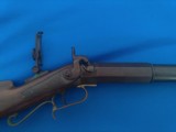 Kentucky Schuetzen Rifle Target 40 caliber w/False Muzzle 1850's - 2 of 15