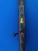 Ernest Dumoulin Mauser Rifle 30-06 Engraved w/Gold Inlays Ca. 1960 - 6 of 25