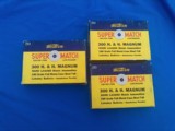 Western Super Match 300 H. & H. Magnum Factory Ammo (3) boxes - 1 of 4