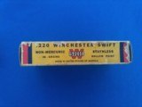 Winchester .220 Swift Cartridge Box Full 46 HP - 4 of 8