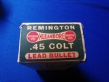 Remington UMC Dogbone Box 45 Colt Full Box - 3 of 9