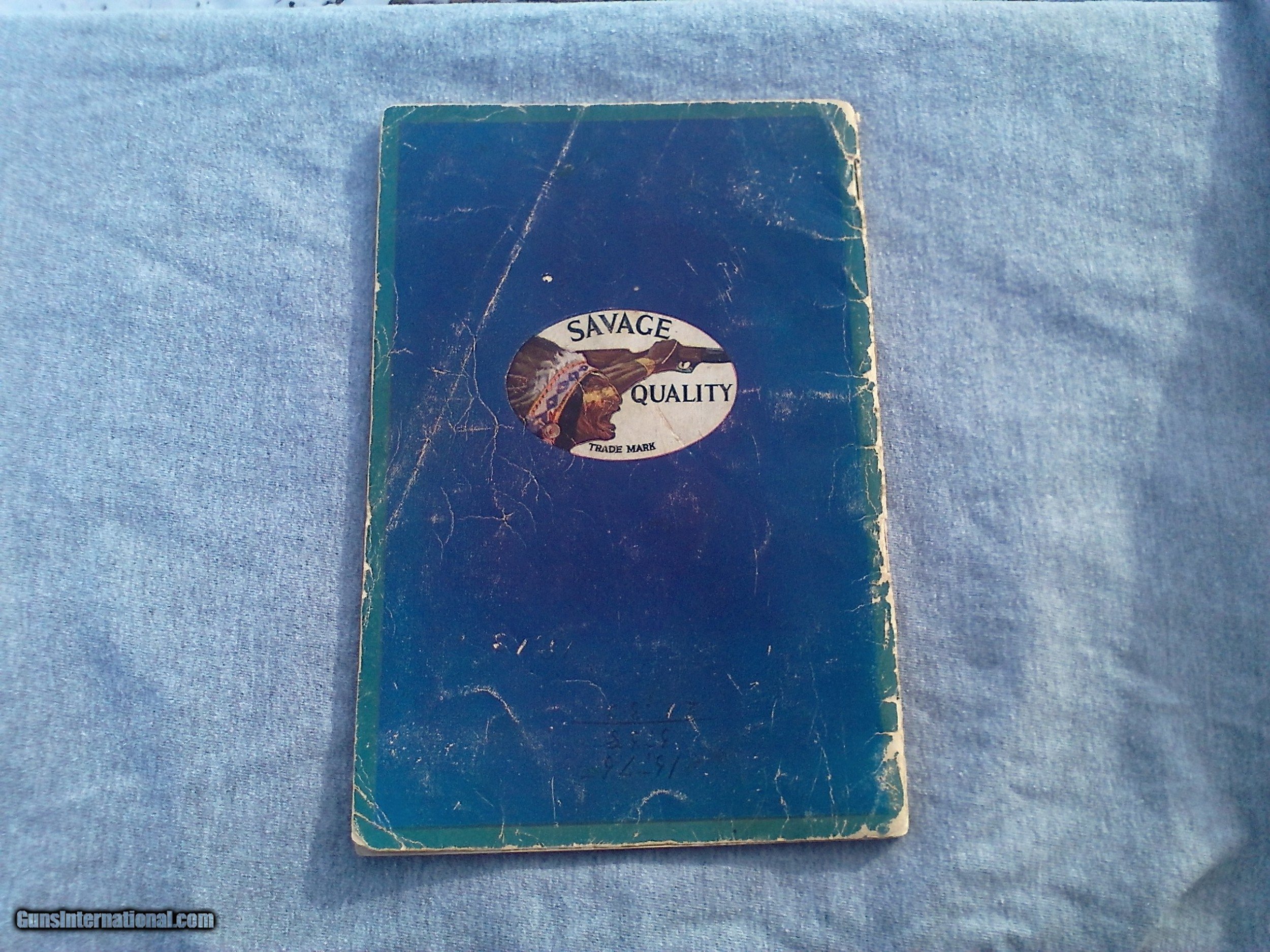 Savage Factory Catalog circa 1920