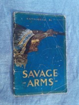 Savage Factory Catalog circa 1920 - 1 of 9