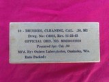 Cleaning Brushes for the 30 Caliber M2 Rifle Full & Sealed - 1 of 4