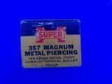 Western Super-X 357 Magnum Metal Piercing 158 grain Metal Point - 2 of 8