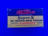 Western Super-X 357 Magnum Metal Piercing 158 grain Metal Point - 1 of 8