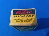 Western 38 Long Colt 150 Grain Lubaloy Ammo - 3 of 5