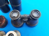 Antique Binoculars (4) Sets French & English Made - 4 of 16