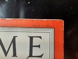 Time Magazine Hitler Cover March 13, 1933 57 Pages - 3 of 7