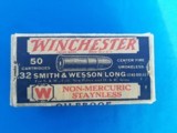 Winchester Staynless 32 S&W Long 98 Grain Full - 6 of 7