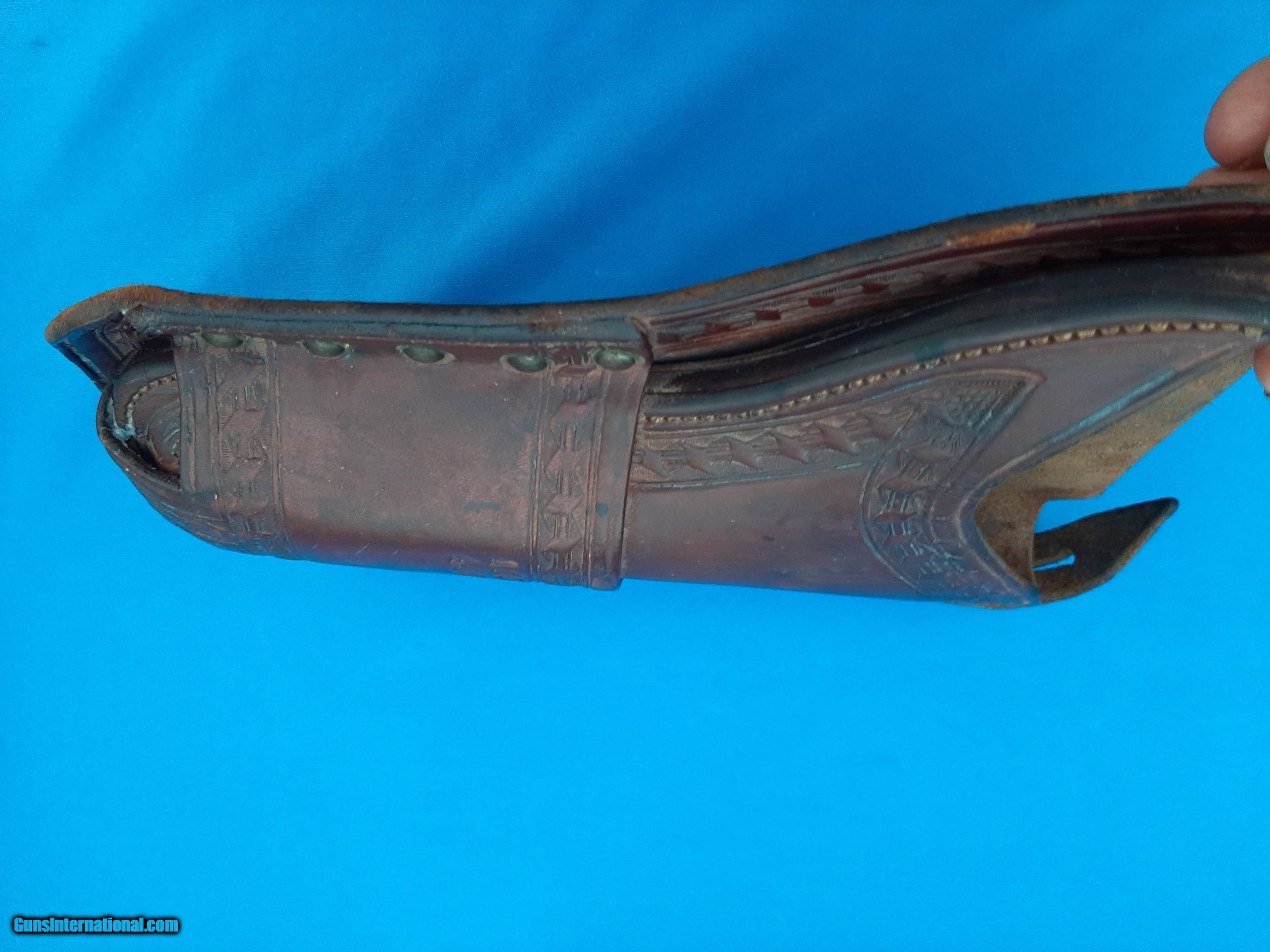 Antique Colt SAA Holster Texas Jock Strap 4 3/4"