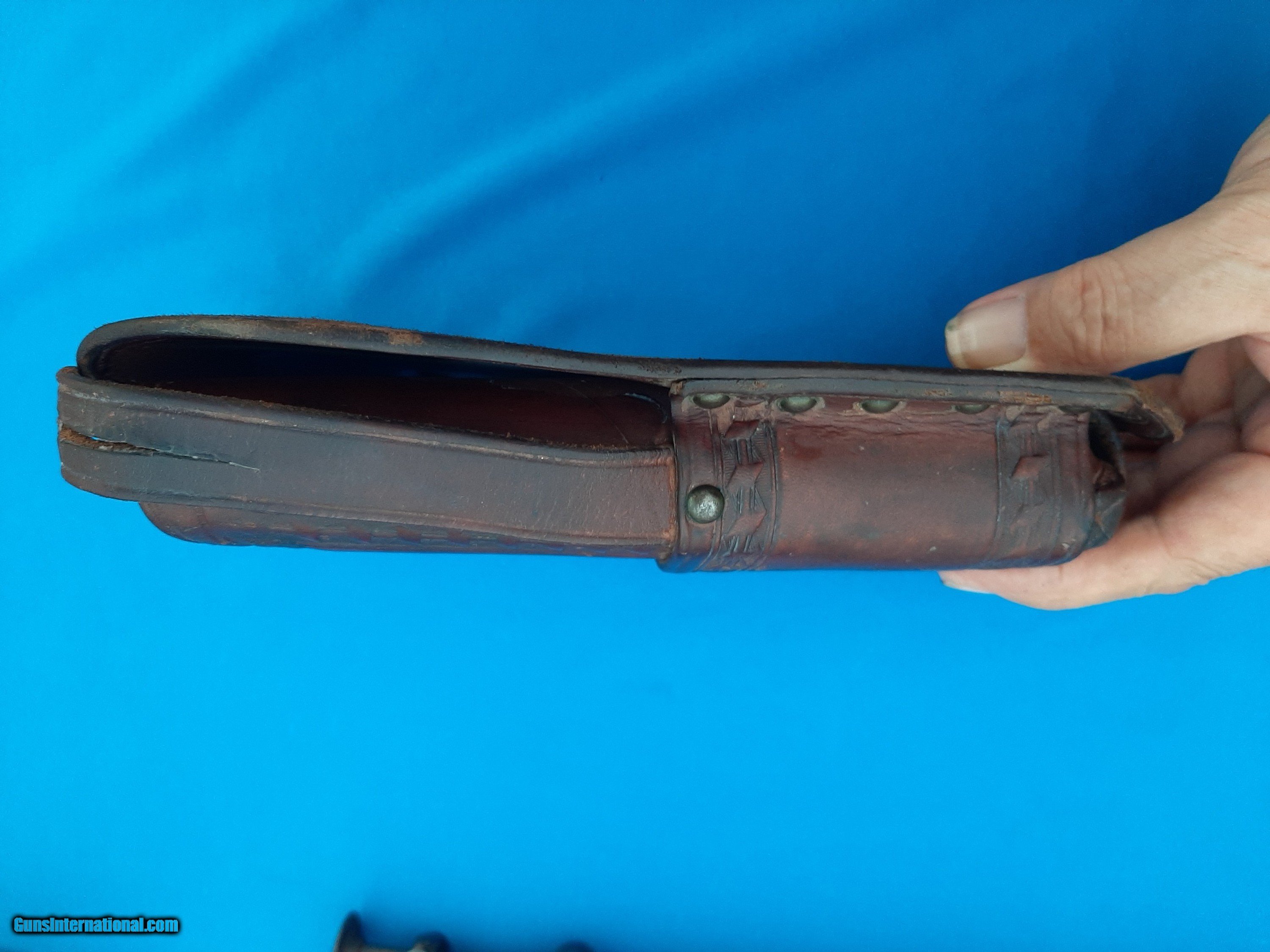 Antique Colt SAA Holster Texas Jock Strap 4 3/4"