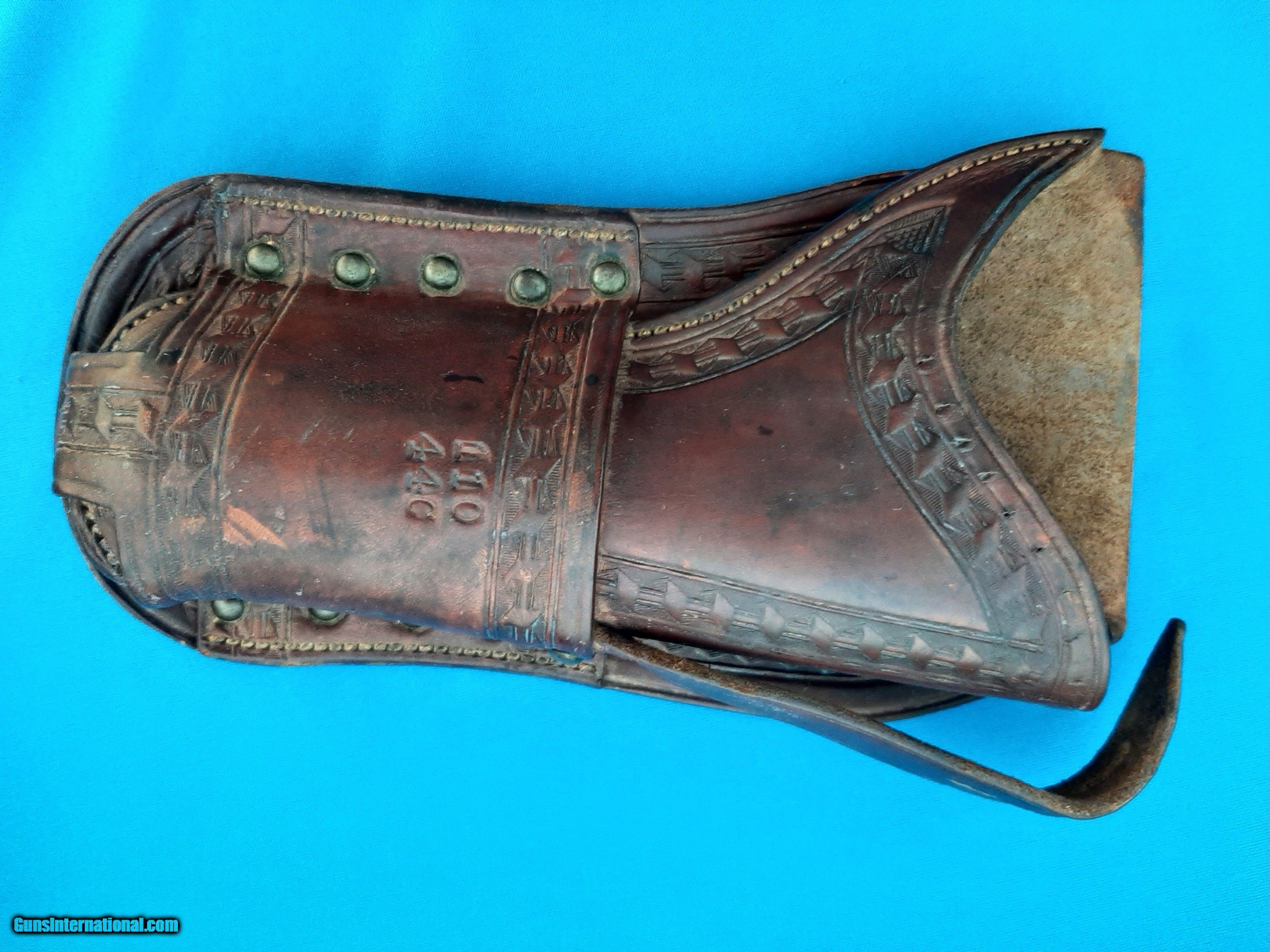 Antique Colt SAA Holster Texas Jock Strap 4 3/4"