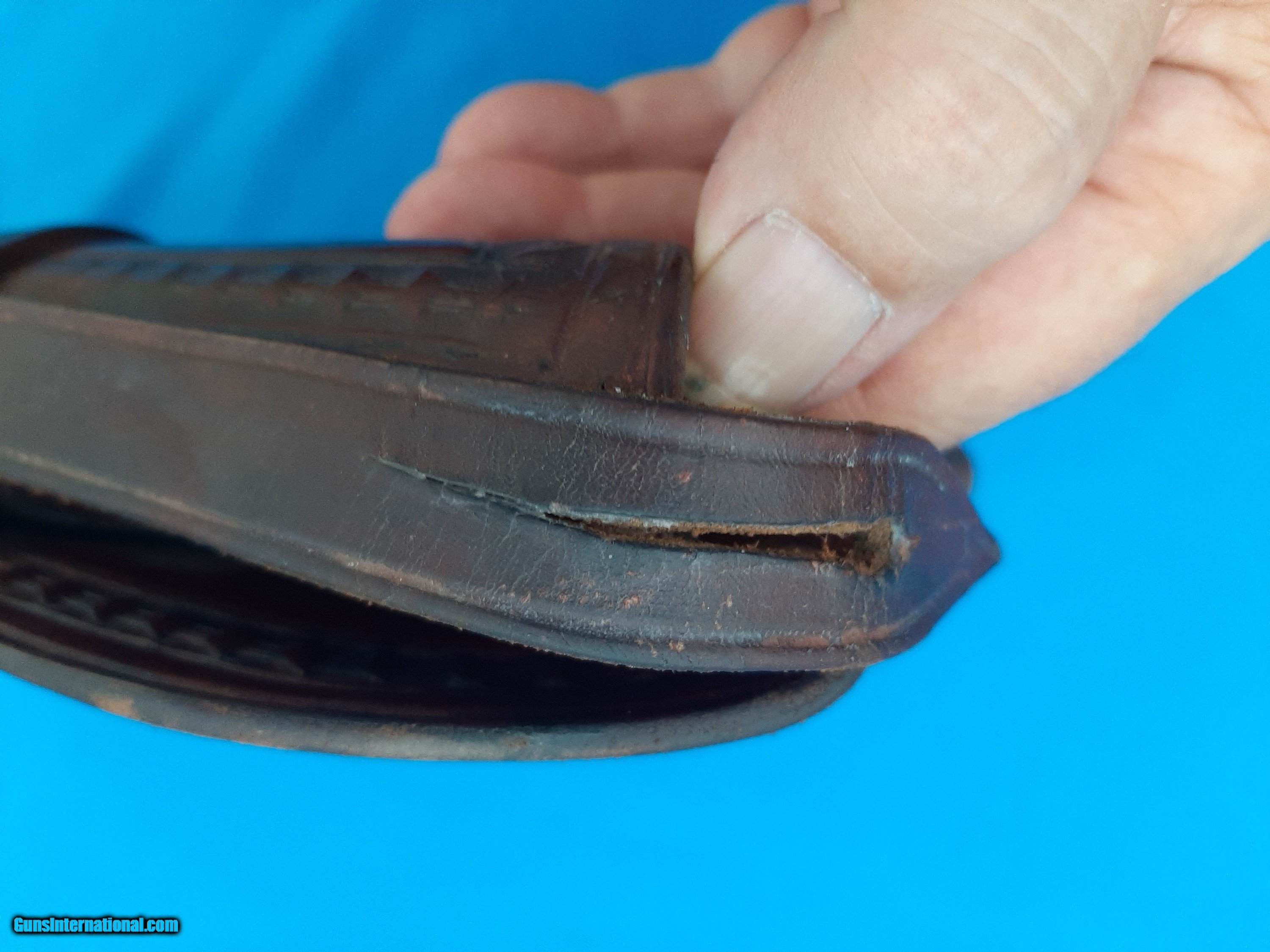 Antique Colt SAA Holster Texas Jock Strap 4 3/4"