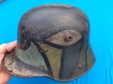 German WW1 Helmet 1917 Camouflage - 16 of 16