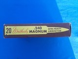 Weatherby 240 Magnum Full Box Excellent - 6 of 7
