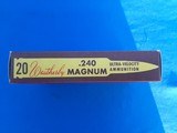 Weatherby 240 Magnum Full Box Excellent - 5 of 7