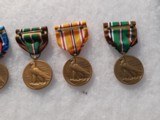 U.S. WW2 Campaign Medals - 6 of 6