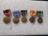 U.S. WW2 Campaign Medals - 1 of 6