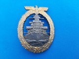 German WW2 High Seas Fleet Badge "R.S.&S." Maker