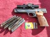 Smith & Wesson Model 41 Clark 6" Barrel w/4 mags - 1 of 10