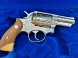 Ruger Speed Six 357 Magnum Engraved by Ken Hurst Shop - 2 of 12