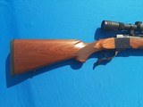 Ruger #1 Rifle 300 H&H Blue 26" Barrel Redfield Scope - 6 of 9