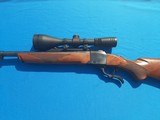 Ruger #1 Rifle 300 H&H Blue 26" Barrel Redfield Scope - 1 of 9