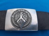 Nazi Youth Belt and Buckle RZM M4/38 - 6 of 9