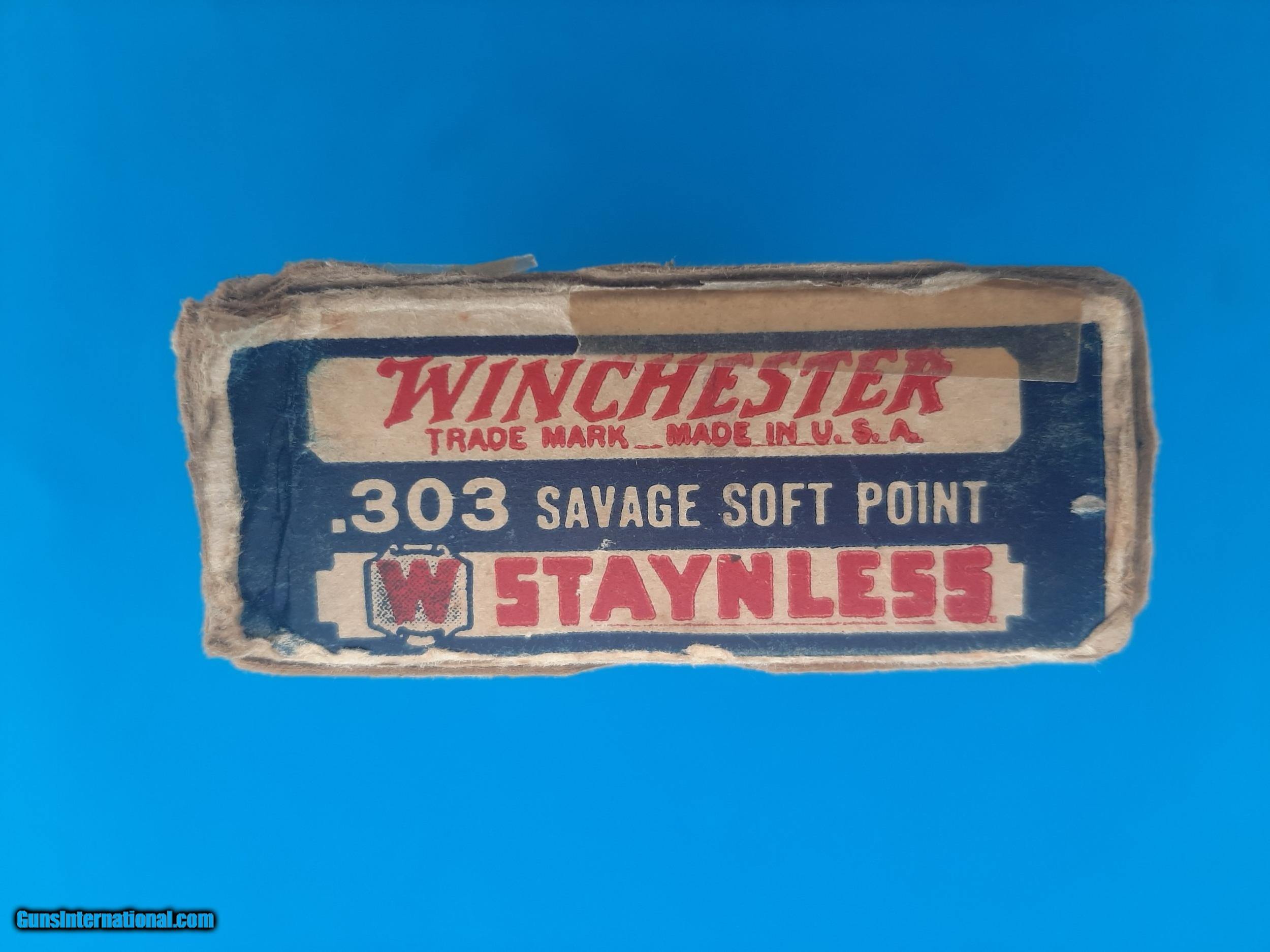 Winchester Staynless 303 Savage Full Box 