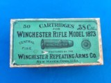 Winchester 2-Piece 38wcf Ammo Box Full - 1 of 7