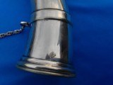 Sampson Mordan Silver Bugle Horn Flask ca. 1874 - 3 of 10