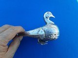 Sterling Silver Duck Sculpture - 2 of 7