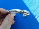 Navajo Sterling Silver Bracelet - 5 of 5