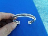 Navajo Sterling Silver Bracelet - 1 of 5