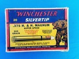 Winchester Silvertip 375 H&H Magnum Full