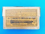 Winchester 38-72 2 PC. Box Full