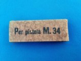 Beretta Model 34 Pistol Ammo Box Rare - 1 of 4