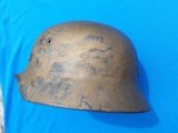 German WW2 Helmet Desert Camo 40 - 4 of 17