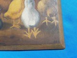 Painting of 8 Chick's by E.A. Caner circa 1884 - 3 of 5