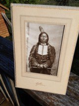 CDV of Chief Crow King Hunkpapa Lakota Chief Fought at Little Big Horn - 14 of 19